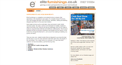 Desktop Screenshot of elitefurnishings.co.uk